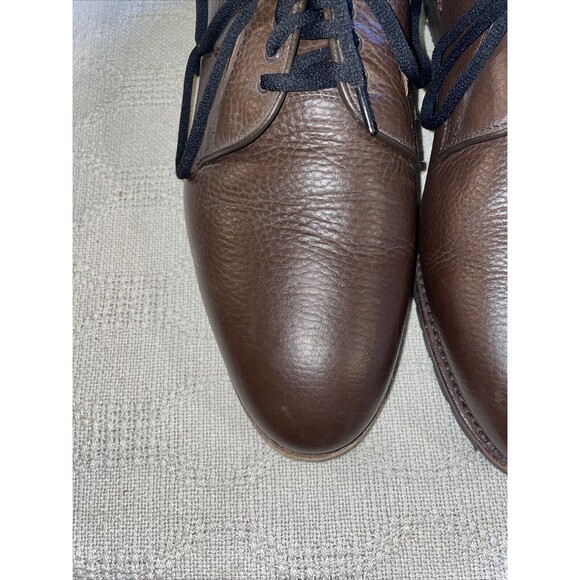 Brooks Brothers Men’s Dress Shoes Size 13 3E Brown Pebbled Leather Business City main image 7